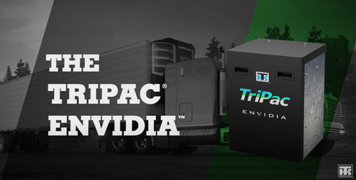 TriPac All-electric APU: Save money on fuel, reduce semi idling, and maximize driver comfort.