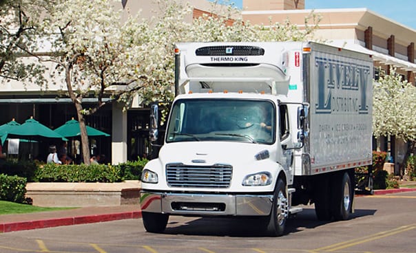 Thermo king diesel powered Unit on a truck 